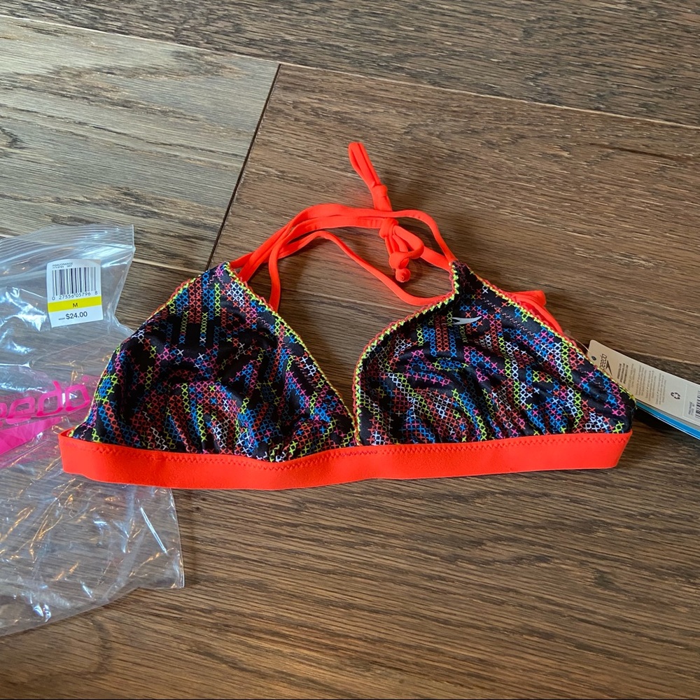 Speedo Women's Endurance Lite Swimsuit Top NEW - Picture 2 of 11